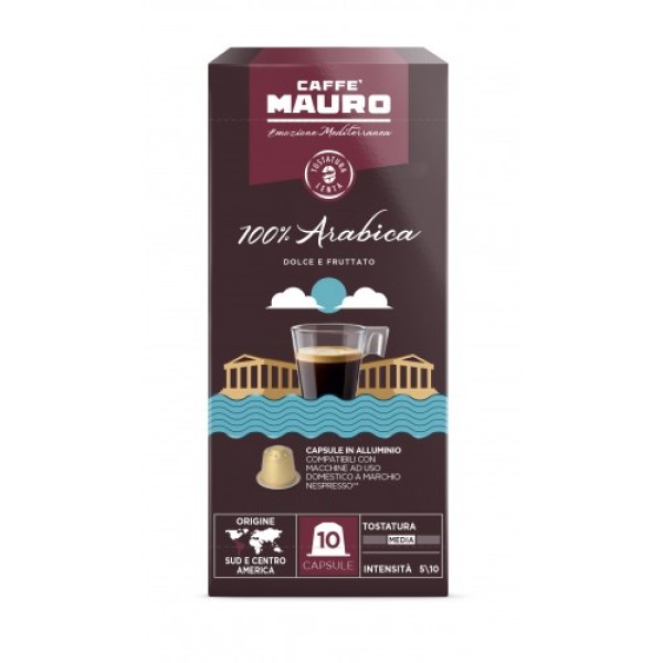 Mauro 100% Arabica NS капсули 10 бр.