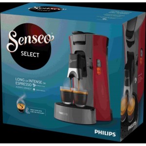 Philips Senseo Better червена кафемашина за дози CSA230/91