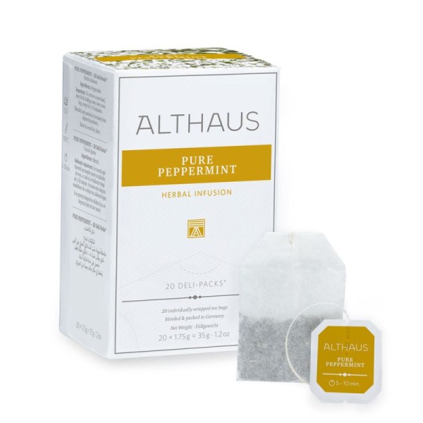 Althaus Tea Билков чай био мента Deli Pack 20 бр.