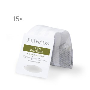 Althaus Tea Зелен чай Grün Matinee Grand Pack 15 бр.