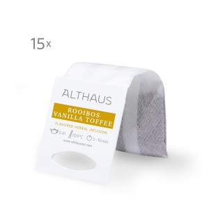 Althaus Tea Билков чай Ройбос ванилово тофи Grand Pack 15 бр.