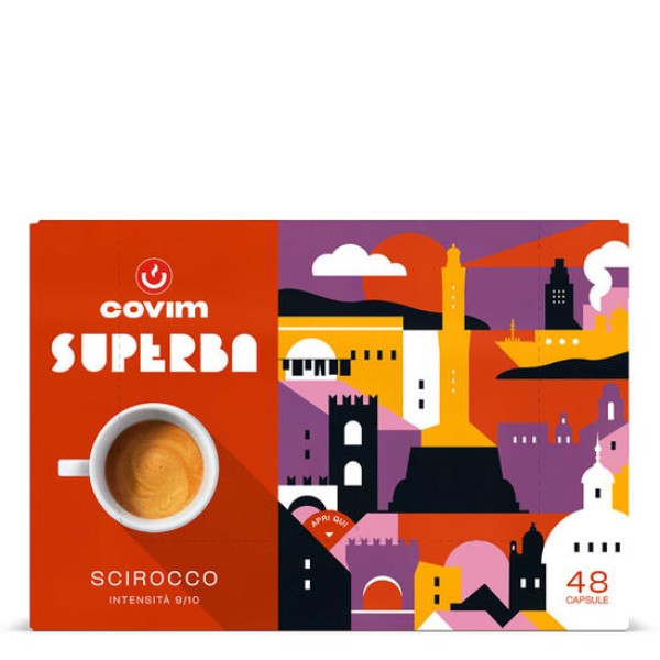 Covim Scirocco Superba капсули 48 бр.