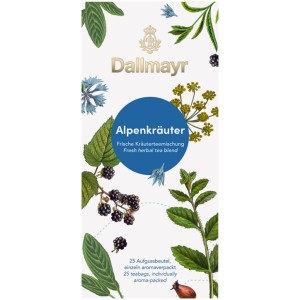 Dallmayr Чай  Алпийски билки 25 бр.