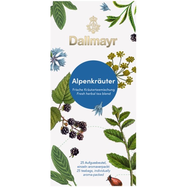 Dallmayr Чай  Алпийски билки 25 бр.