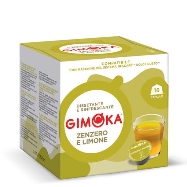Gimoka DG Zenzero E Limone освежаваща напитка капсули 16 бр. 