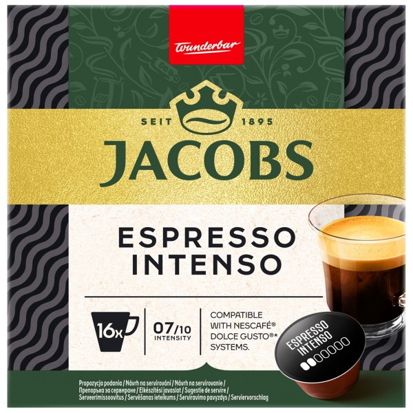 Jacobs Espresso Intenso DG капсули 16 бр.