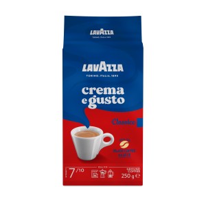 Lavazza Crema e Gusto мляно вакуум 0.250 кг.