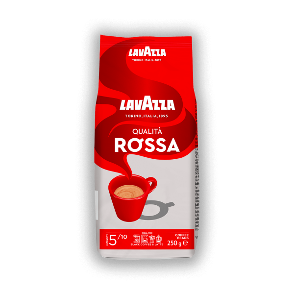 Lavazza Qualita Rossa на зърна 0.250 кг.
