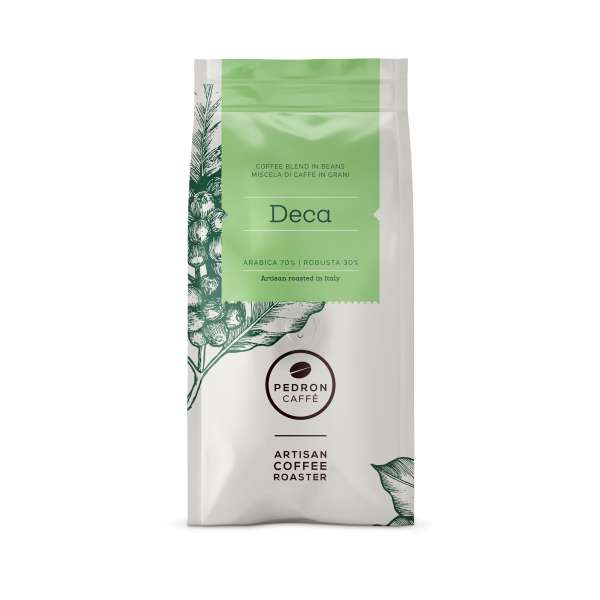 Pedron DECAFFEINATED 70% ARABICA на зърна 0.250 кг