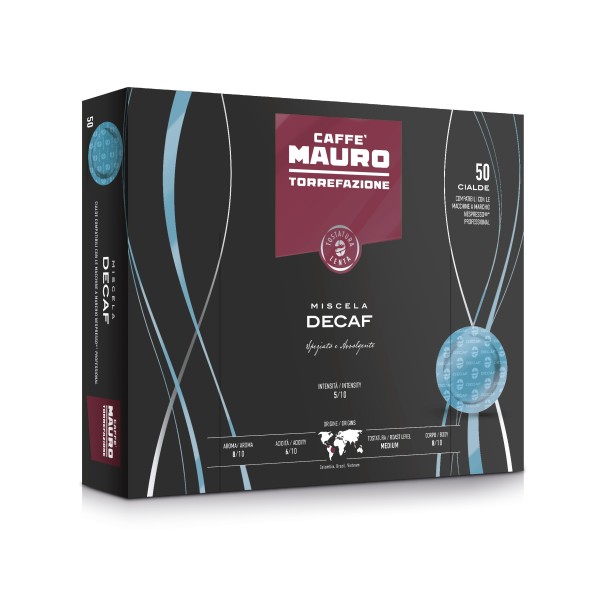 Mauro Decaffeinato NS капсули 50 бр.