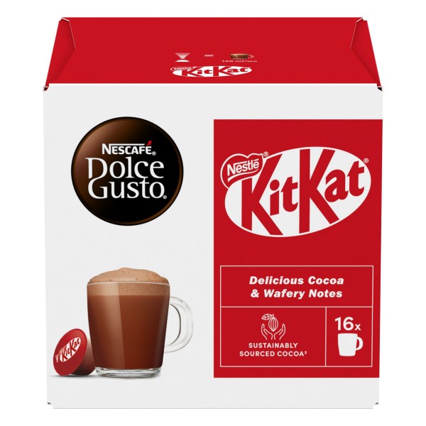 NESCAFÉ Dolce Gusto KITKAT топъл шоколад капсули 16 бр.
