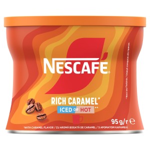 NESCAFE инстантно кафе с вкус на карамел 0.095 кг