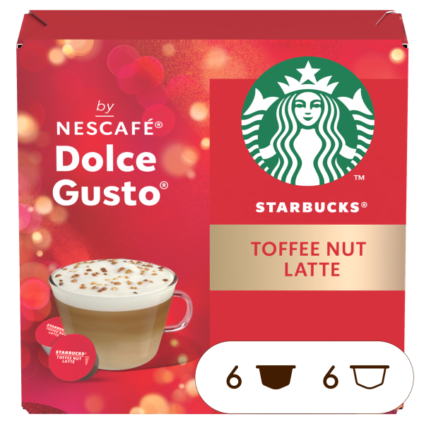 STARBUCKS Toffee nut latte DG капсули 12 бр.