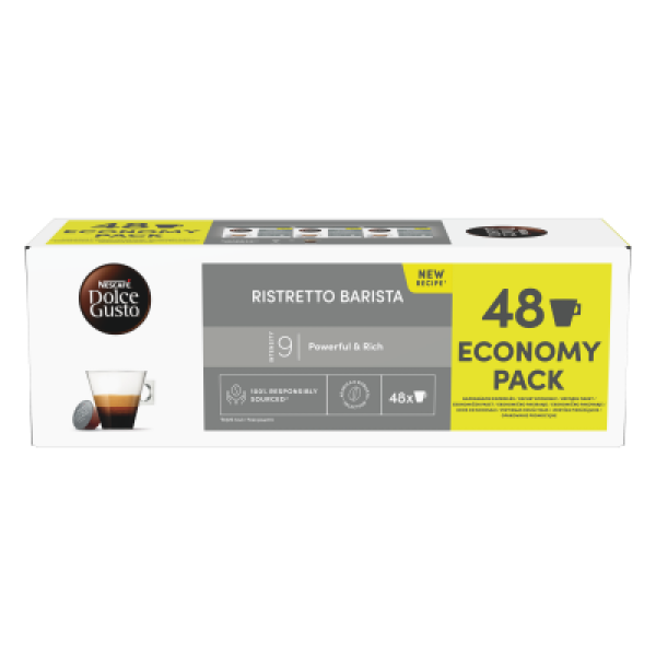 NESCAFÉ Dolce Gusto Tripack Ristretto Barista капсули 48 бр.