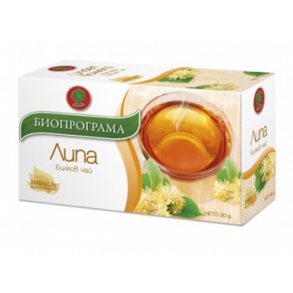 Bioprograma чай Липа 20 бр.