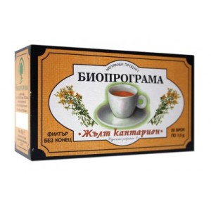 Bioprograma чай Жълт Кантарион 20 бр.