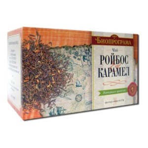 Bioprograma чай Ройбос и Карамел Премиум 20 бр.