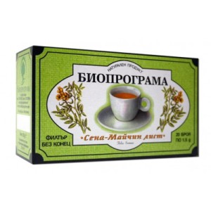 Bioprograma чай Сена - Майчин лист 20 бр.