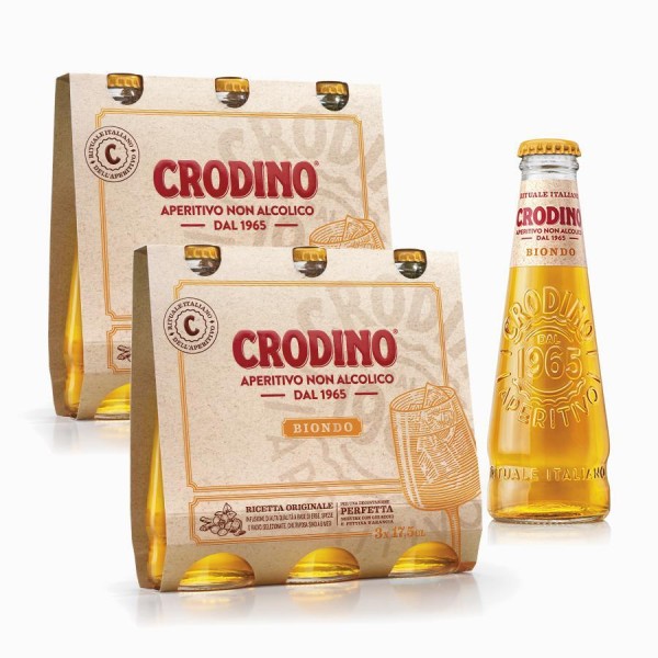 Crodino безалкохолен аперитив 3 x 0.175 л