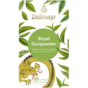 Dallmayr силен зелен чай от China Royal Gunpowder 20 бр.