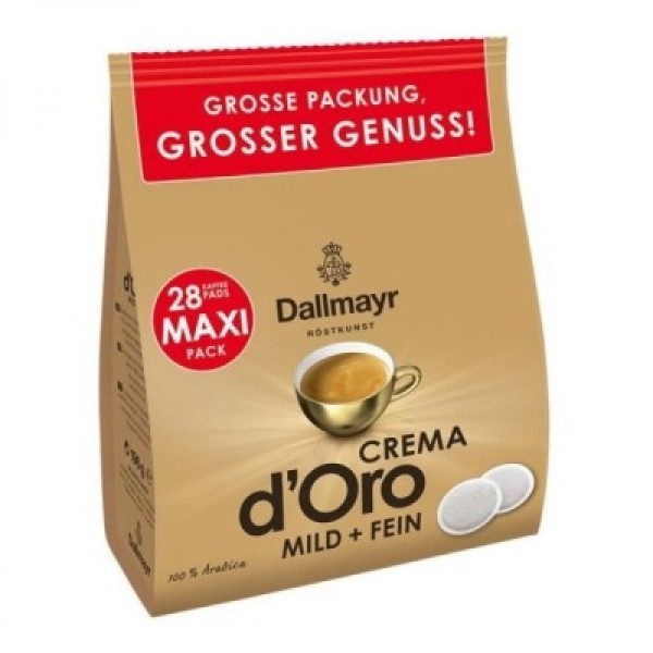 Dallmayr CREMA D'oro Mild & Fein на дози 28 бр.