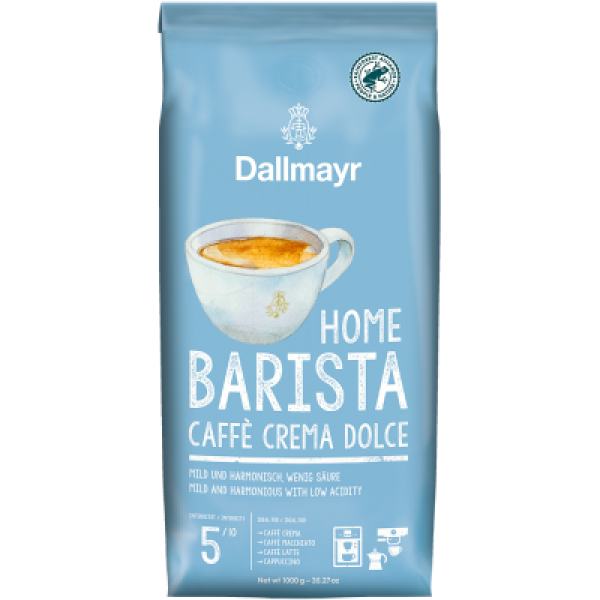 Dallmayr Barista Crema Dolce на зърна 1 кг
