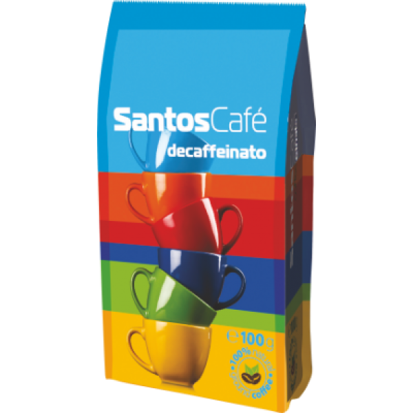 Santos Cafe Без кофеин мляно 0.100 кг